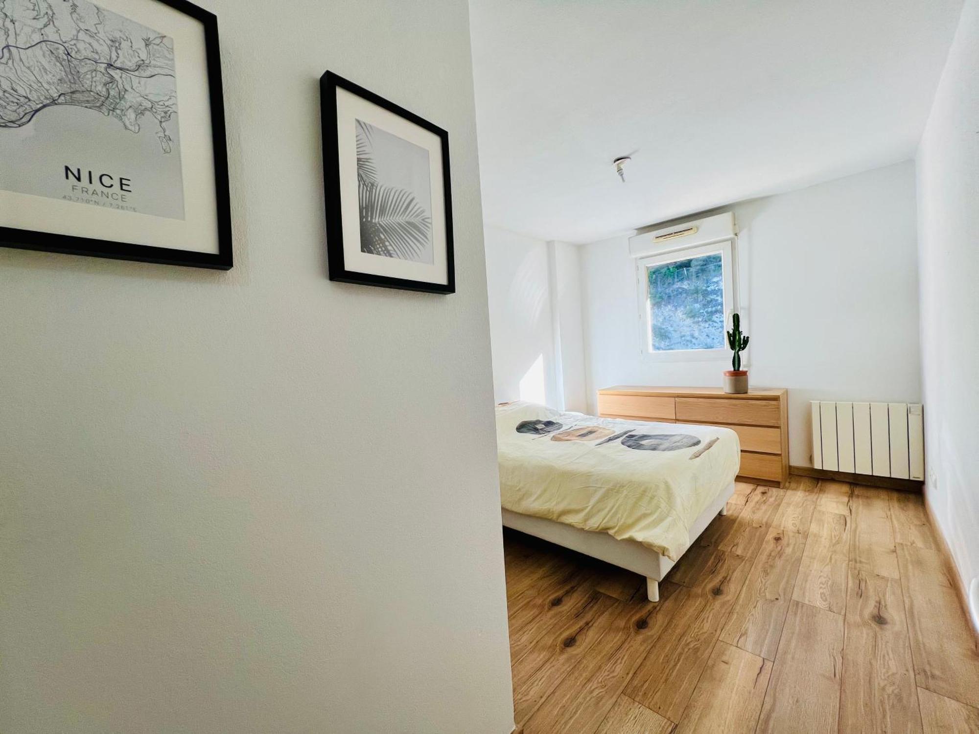 Magnificent Renovated Apartment, 2 Rooms Of 45 M2, Close Tothe Sea, Top Floor, Terrace Niza Exterior foto