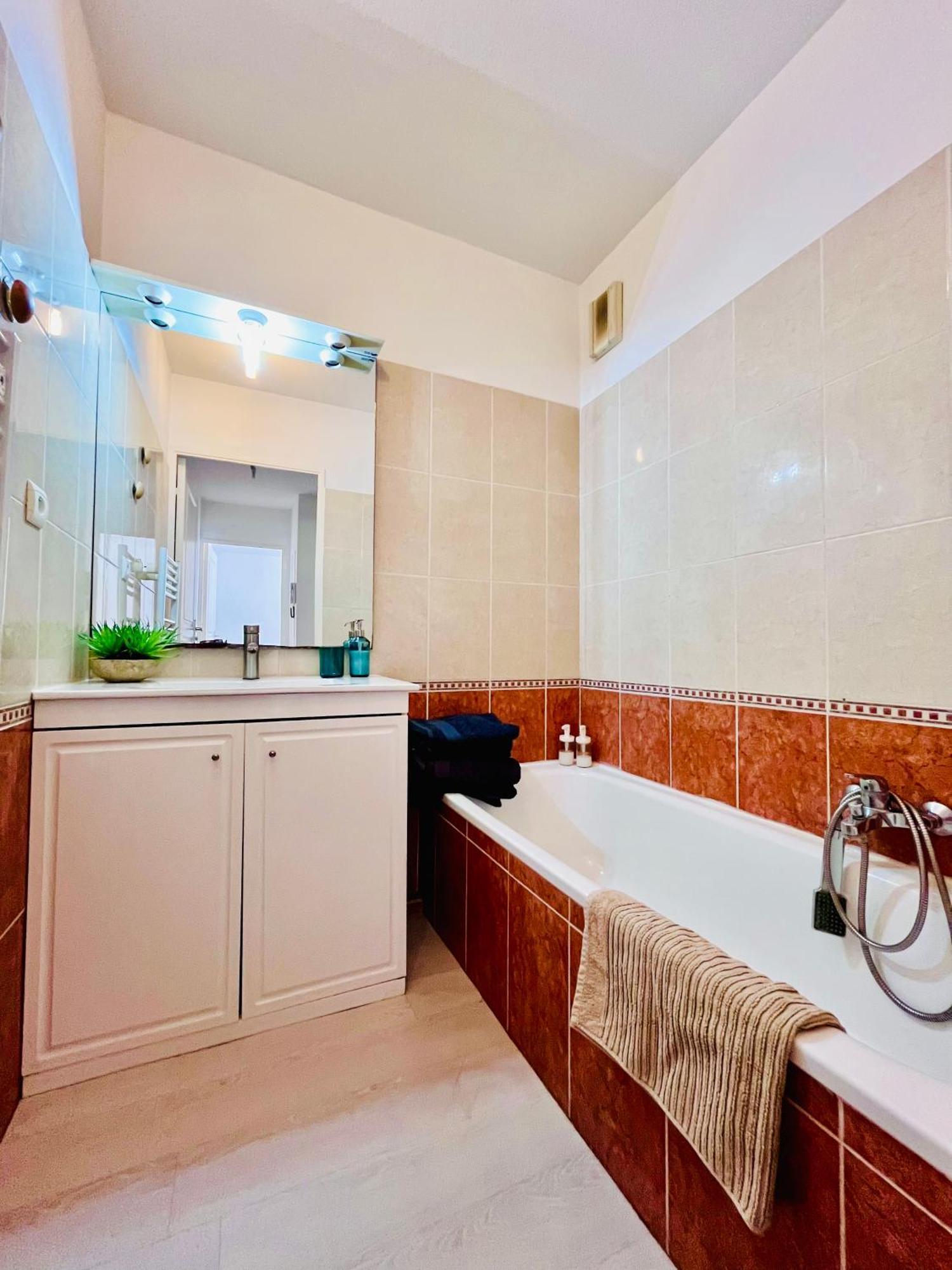 Magnificent Renovated Apartment, 2 Rooms Of 45 M2, Close Tothe Sea, Top Floor, Terrace Niza Exterior foto